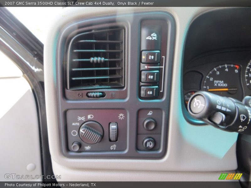 Onyx Black / Pewter 2007 GMC Sierra 3500HD Classic SLT Crew Cab 4x4 Dually