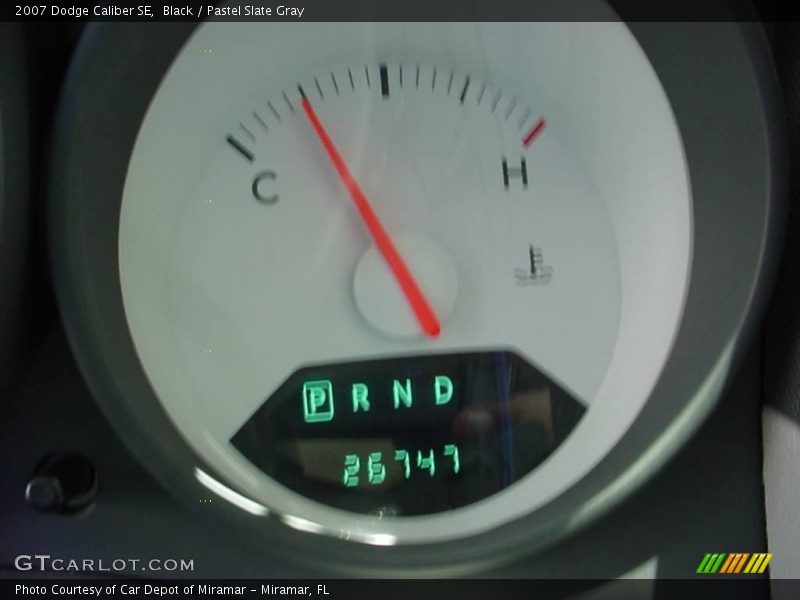 Black / Pastel Slate Gray 2007 Dodge Caliber SE