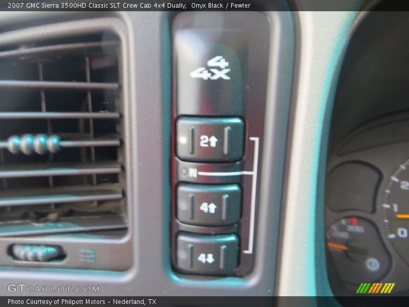 Onyx Black / Pewter 2007 GMC Sierra 3500HD Classic SLT Crew Cab 4x4 Dually