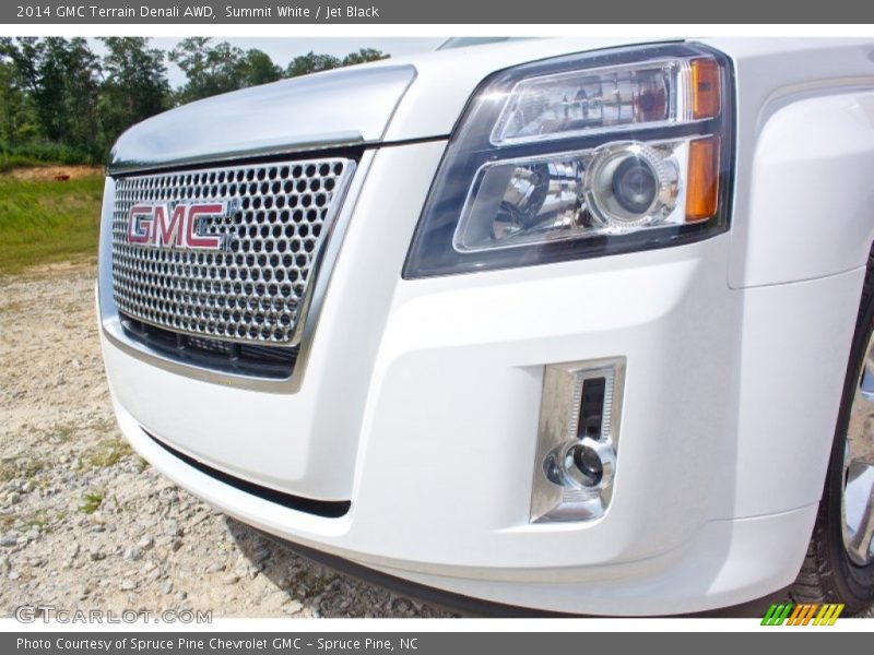 Summit White / Jet Black 2014 GMC Terrain Denali AWD