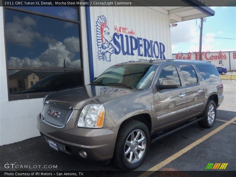 Mocha Steel Metallic / Cocoa/Light Cashmere 2011 GMC Yukon XL Denali