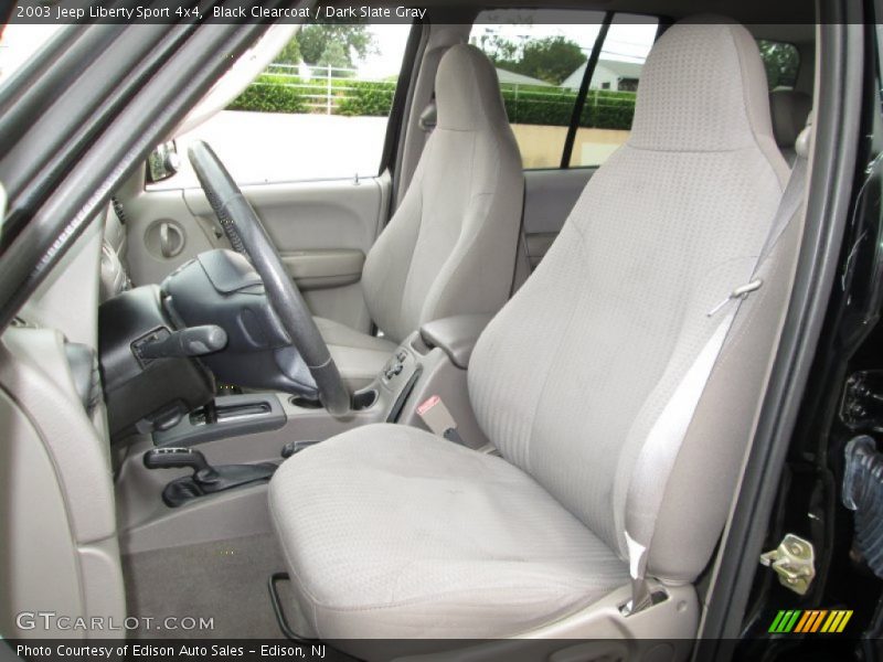 Black Clearcoat / Dark Slate Gray 2003 Jeep Liberty Sport 4x4
