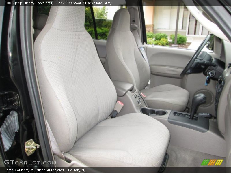 Black Clearcoat / Dark Slate Gray 2003 Jeep Liberty Sport 4x4
