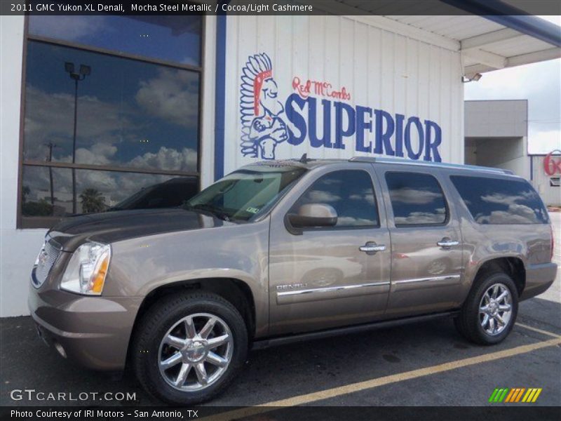Mocha Steel Metallic / Cocoa/Light Cashmere 2011 GMC Yukon XL Denali