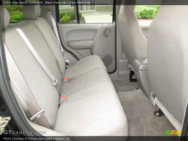 Black Clearcoat / Dark Slate Gray 2003 Jeep Liberty Sport 4x4