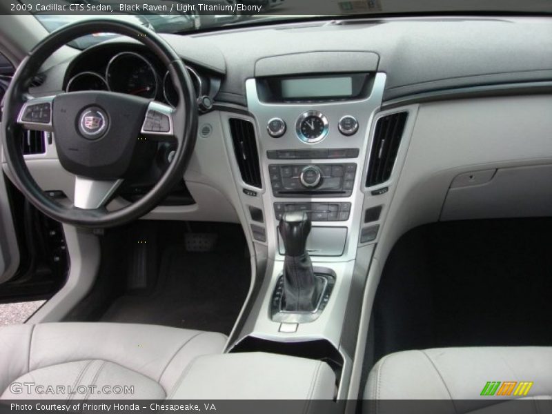 Black Raven / Light Titanium/Ebony 2009 Cadillac CTS Sedan