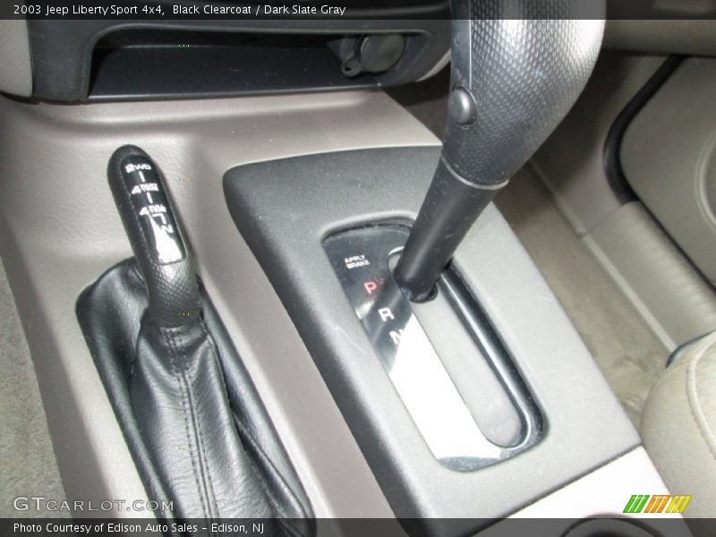 Black Clearcoat / Dark Slate Gray 2003 Jeep Liberty Sport 4x4