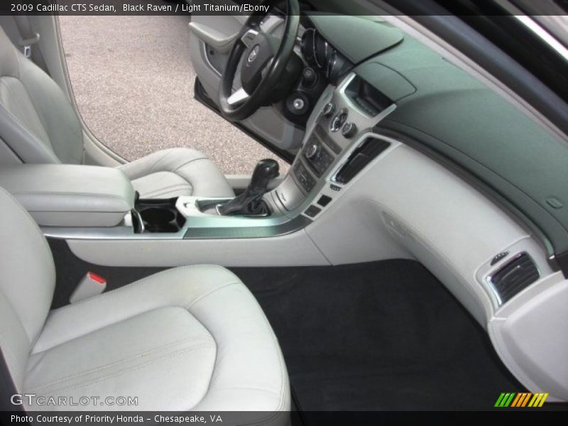Black Raven / Light Titanium/Ebony 2009 Cadillac CTS Sedan