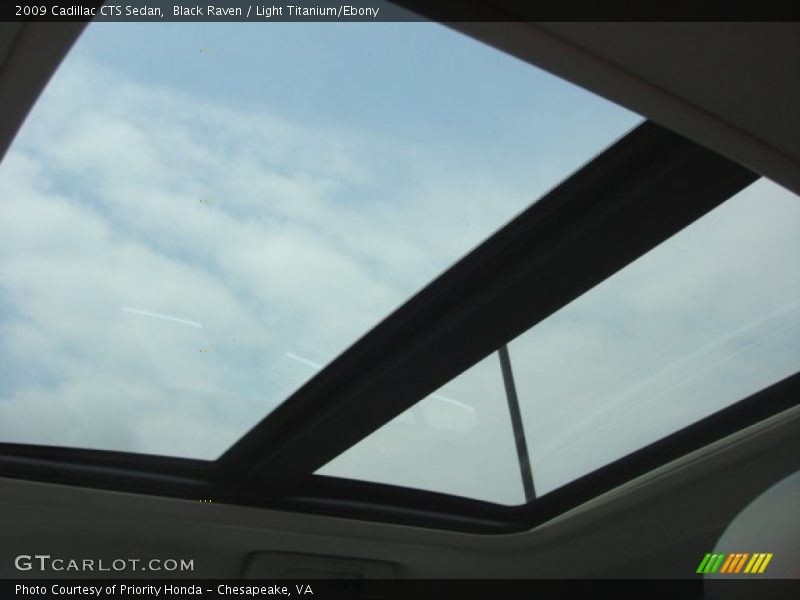 Black Raven / Light Titanium/Ebony 2009 Cadillac CTS Sedan