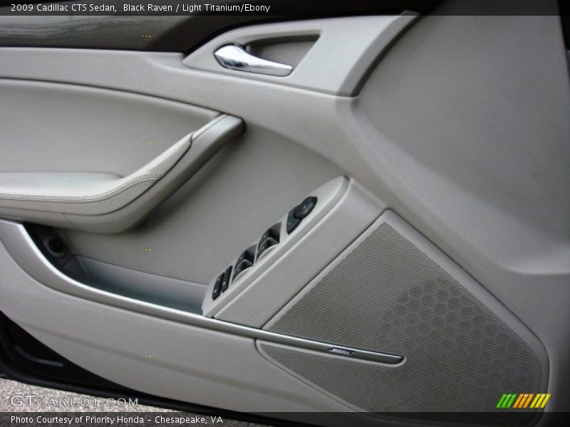 Black Raven / Light Titanium/Ebony 2009 Cadillac CTS Sedan