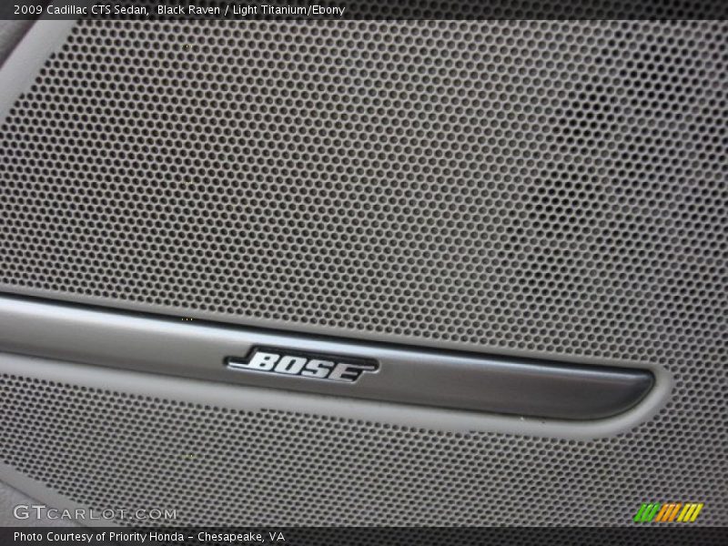 Black Raven / Light Titanium/Ebony 2009 Cadillac CTS Sedan