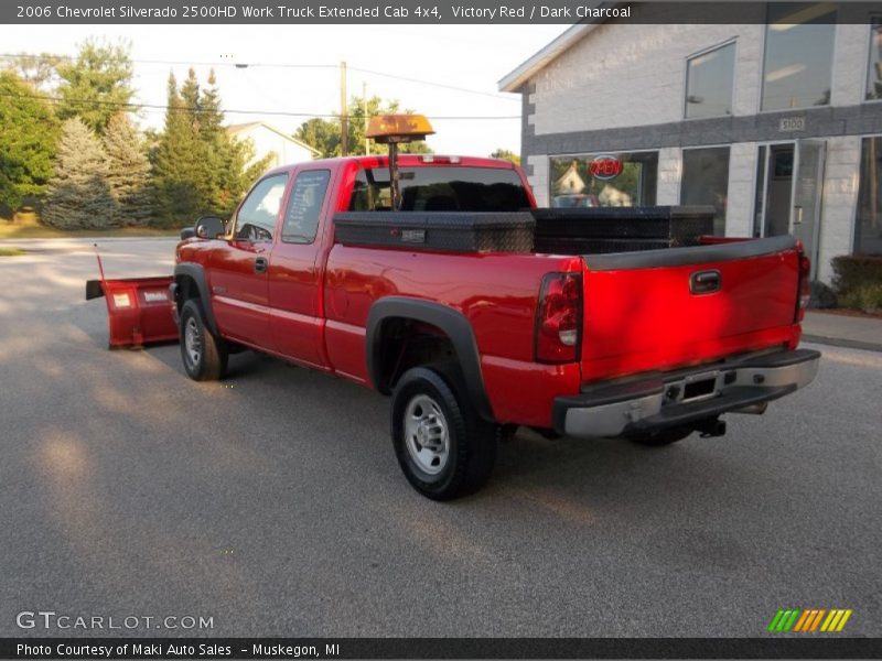 Victory Red / Dark Charcoal 2006 Chevrolet Silverado 2500HD Work Truck Extended Cab 4x4