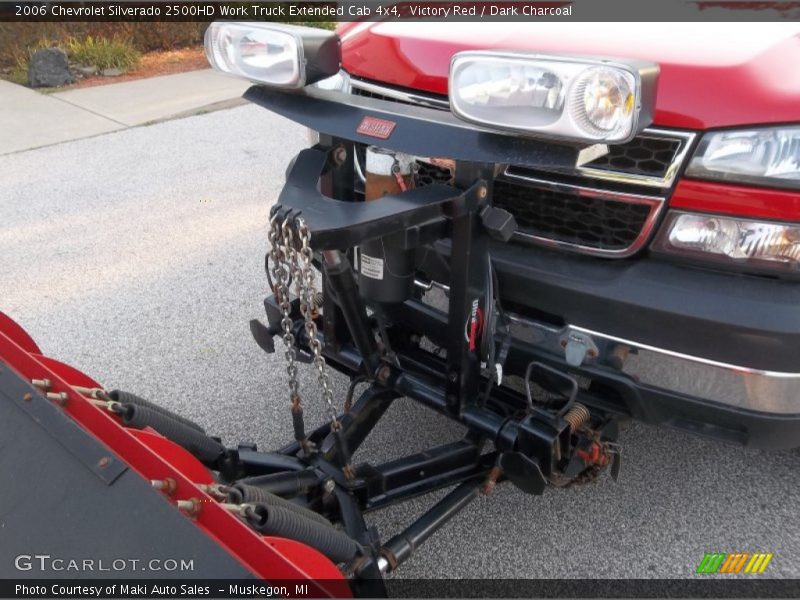 Victory Red / Dark Charcoal 2006 Chevrolet Silverado 2500HD Work Truck Extended Cab 4x4