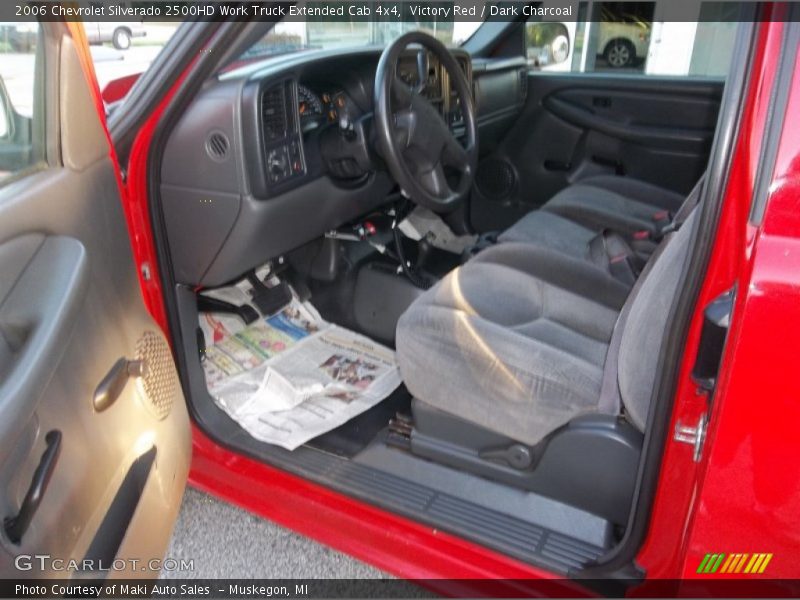 Victory Red / Dark Charcoal 2006 Chevrolet Silverado 2500HD Work Truck Extended Cab 4x4