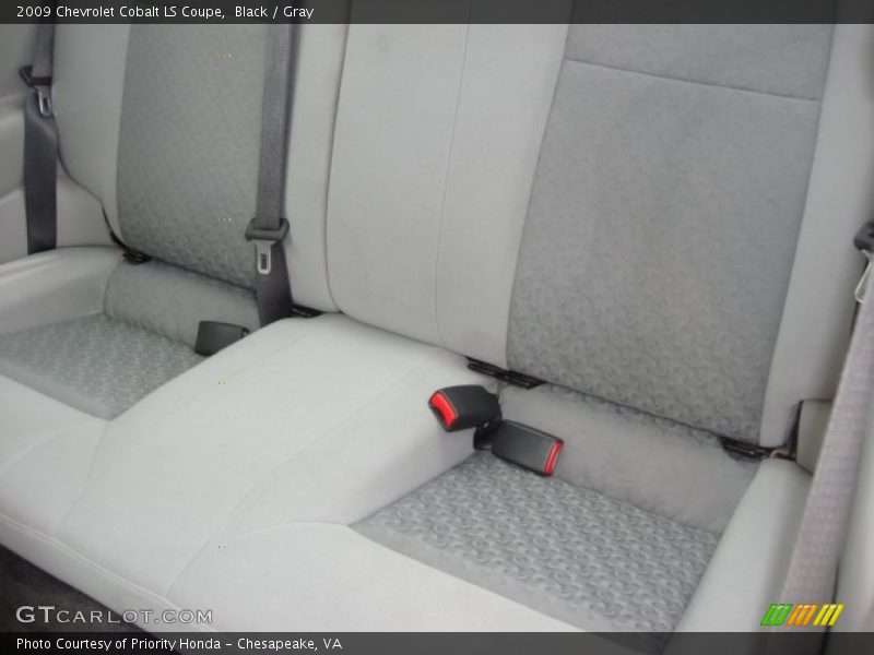 Black / Gray 2009 Chevrolet Cobalt LS Coupe
