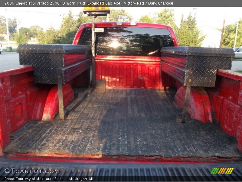 Victory Red / Dark Charcoal 2006 Chevrolet Silverado 2500HD Work Truck Extended Cab 4x4