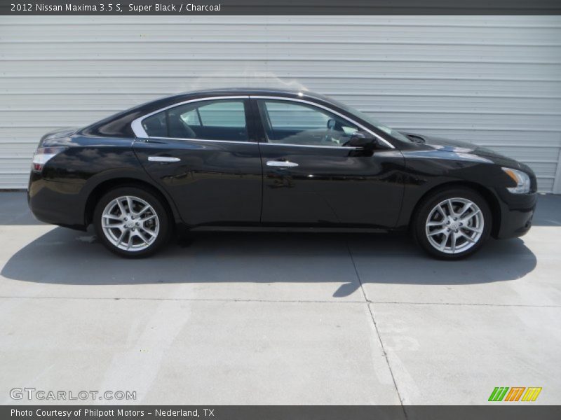 Super Black / Charcoal 2012 Nissan Maxima 3.5 S