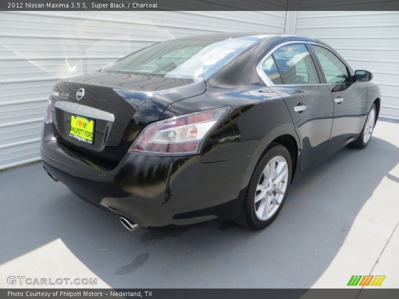 Super Black / Charcoal 2012 Nissan Maxima 3.5 S