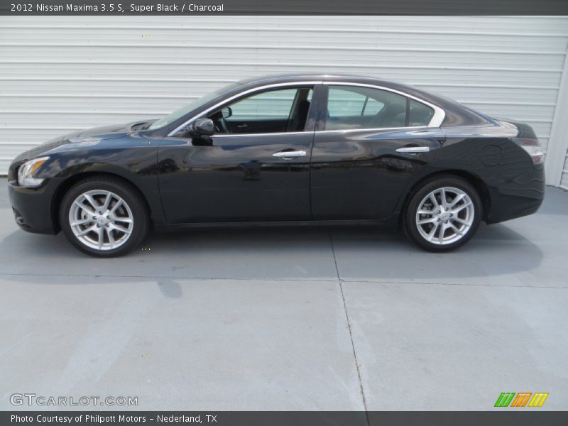 Super Black / Charcoal 2012 Nissan Maxima 3.5 S