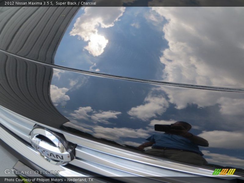 Super Black / Charcoal 2012 Nissan Maxima 3.5 S