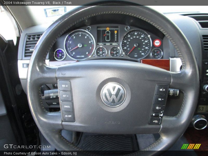 Black / Teak 2004 Volkswagen Touareg V8