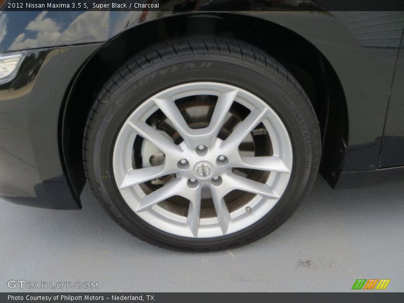 Super Black / Charcoal 2012 Nissan Maxima 3.5 S