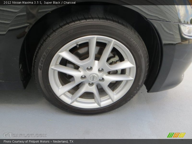 Super Black / Charcoal 2012 Nissan Maxima 3.5 S