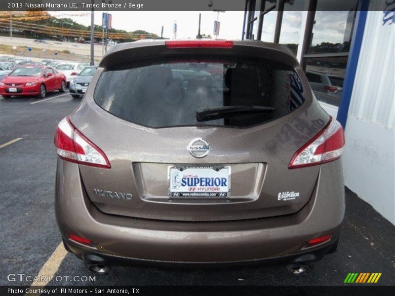 Tinted Bronze / Beige 2013 Nissan Murano LE