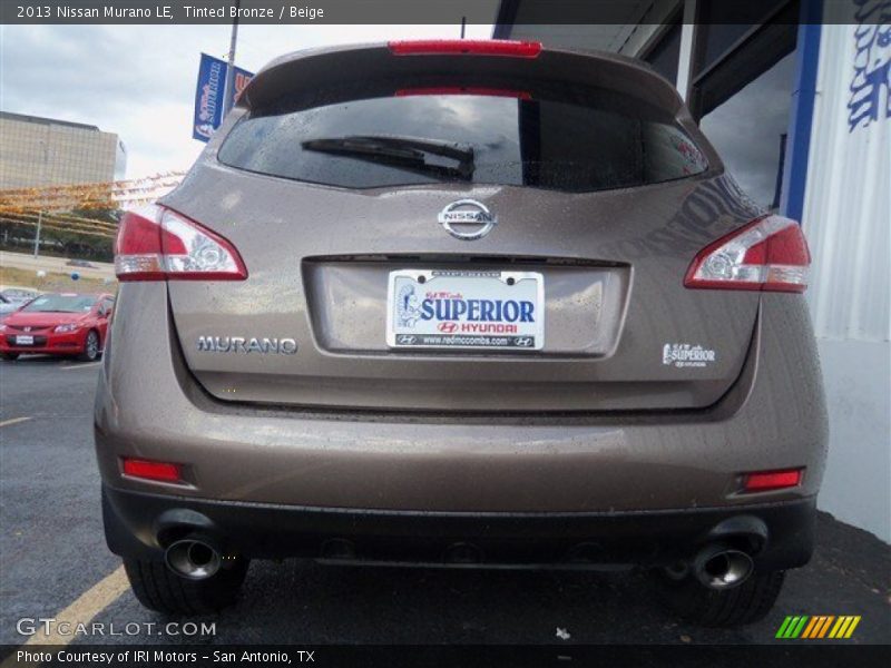 Tinted Bronze / Beige 2013 Nissan Murano LE