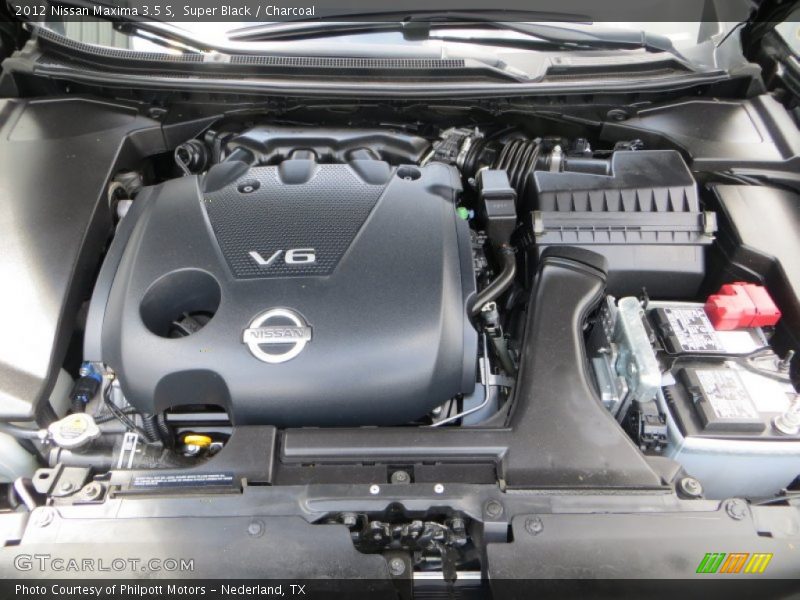 Super Black / Charcoal 2012 Nissan Maxima 3.5 S