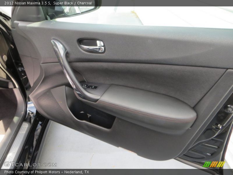 Super Black / Charcoal 2012 Nissan Maxima 3.5 S