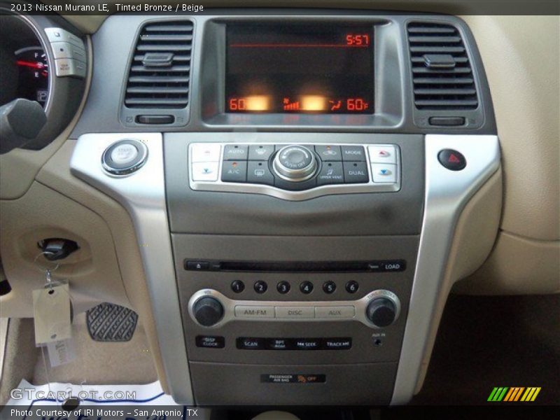 Tinted Bronze / Beige 2013 Nissan Murano LE