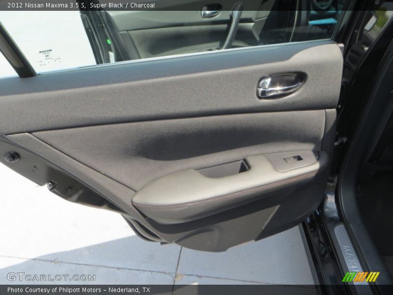 Super Black / Charcoal 2012 Nissan Maxima 3.5 S