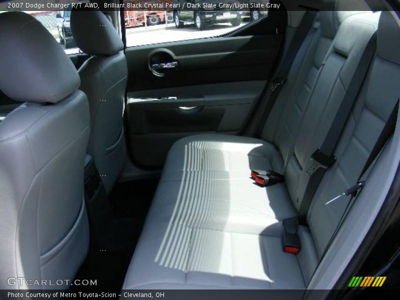Brilliant Black Crystal Pearl / Dark Slate Gray/Light Slate Gray 2007 Dodge Charger R/T AWD