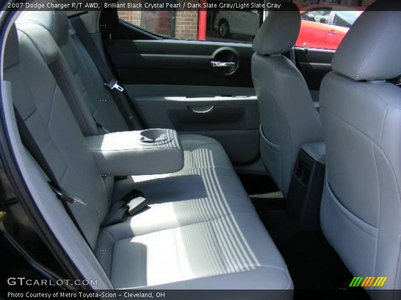 Brilliant Black Crystal Pearl / Dark Slate Gray/Light Slate Gray 2007 Dodge Charger R/T AWD