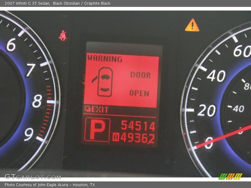 Black Obsidian / Graphite Black 2007 Infiniti G 35 Sedan