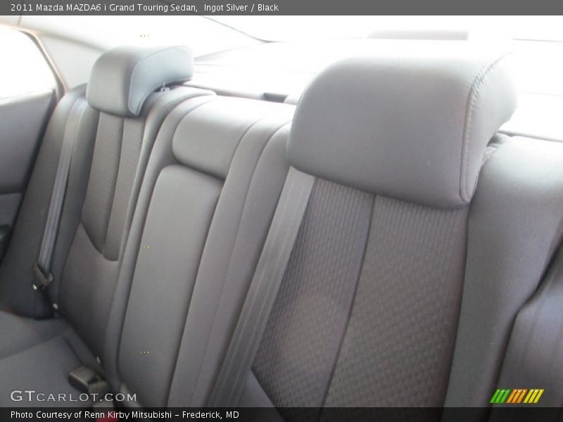 Ingot Silver / Black 2011 Mazda MAZDA6 i Grand Touring Sedan