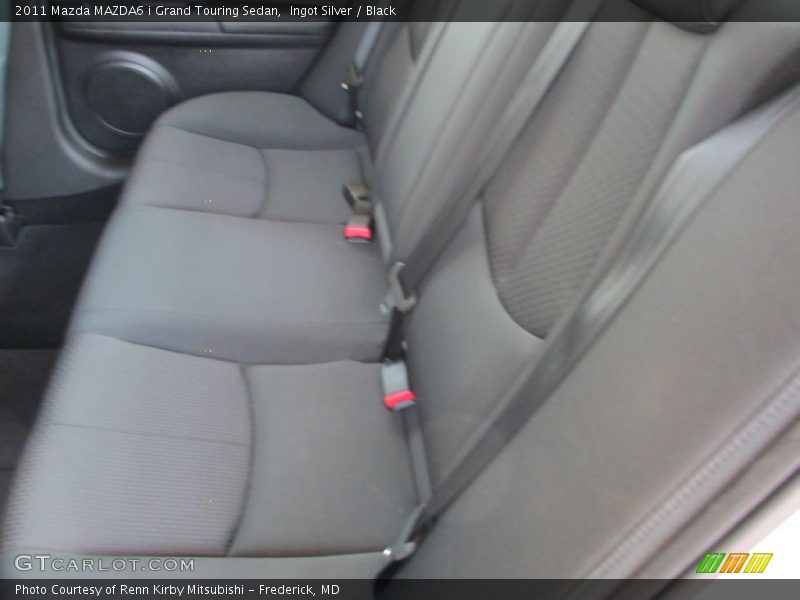 Ingot Silver / Black 2011 Mazda MAZDA6 i Grand Touring Sedan