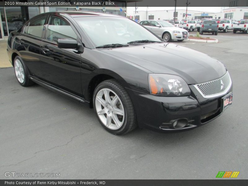 Kalapana Black / Black 2010 Mitsubishi Galant Sport Edition