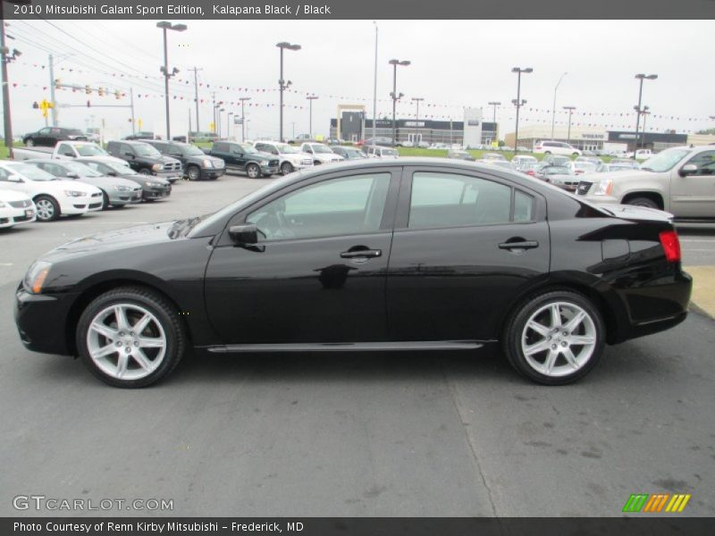 Kalapana Black / Black 2010 Mitsubishi Galant Sport Edition
