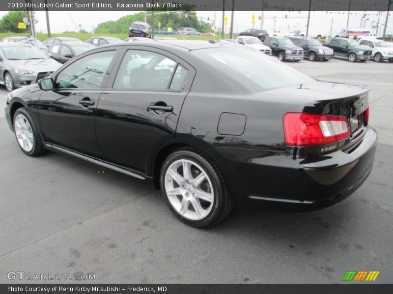 Kalapana Black / Black 2010 Mitsubishi Galant Sport Edition
