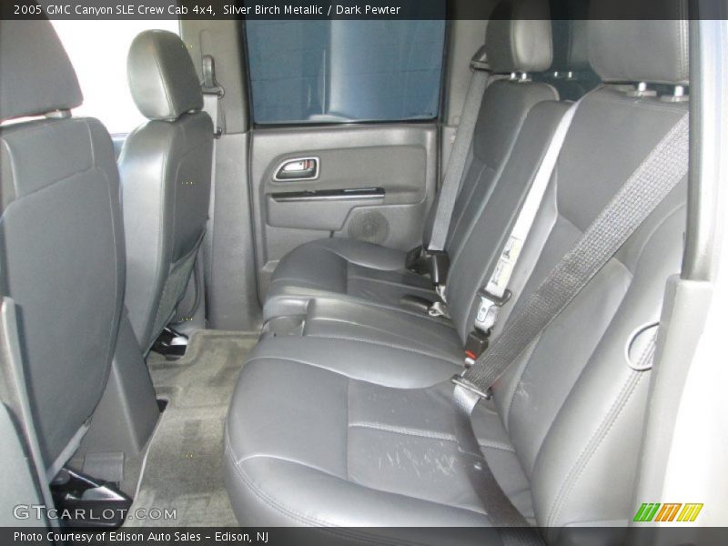 Silver Birch Metallic / Dark Pewter 2005 GMC Canyon SLE Crew Cab 4x4