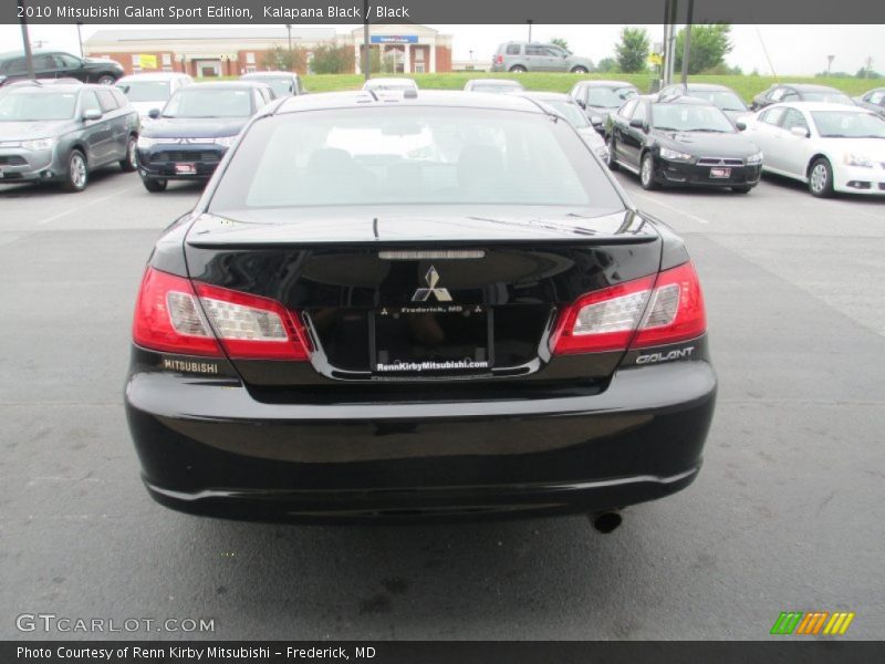 Kalapana Black / Black 2010 Mitsubishi Galant Sport Edition