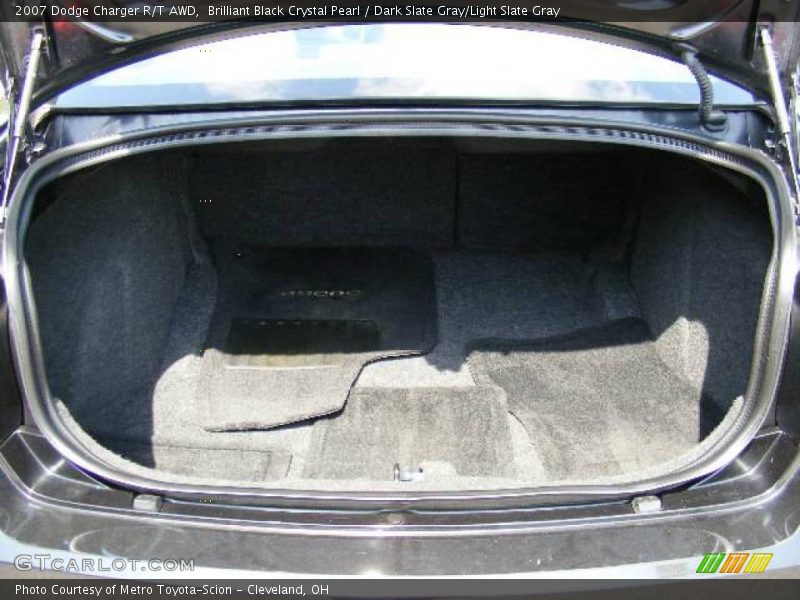 Brilliant Black Crystal Pearl / Dark Slate Gray/Light Slate Gray 2007 Dodge Charger R/T AWD