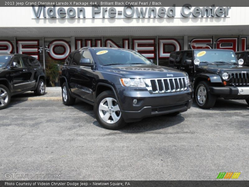 Brilliant Black Crystal Pearl / Black 2013 Jeep Grand Cherokee Laredo X Package 4x4