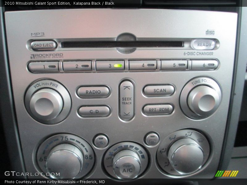 Kalapana Black / Black 2010 Mitsubishi Galant Sport Edition