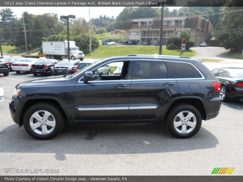 Brilliant Black Crystal Pearl / Black 2013 Jeep Grand Cherokee Laredo X Package 4x4