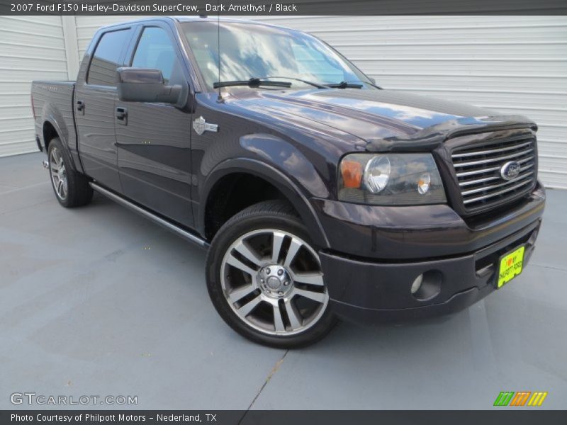 Dark Amethyst / Black 2007 Ford F150 Harley-Davidson SuperCrew