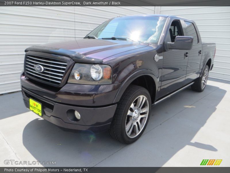 Dark Amethyst / Black 2007 Ford F150 Harley-Davidson SuperCrew