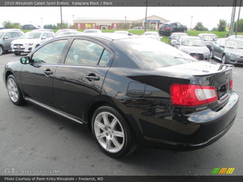 Kalapana Black / Black 2010 Mitsubishi Galant Sport Edition